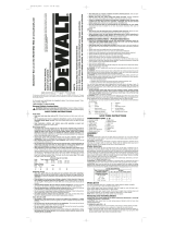 DeWalt D28770K Manual de usuario