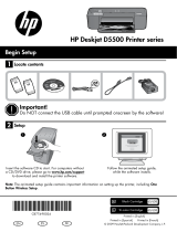 HP Deskjet D5500 Printer series Guia de referencia