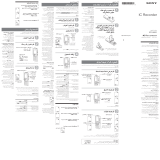 Sony ICD-B600 Instrucciones de operación
