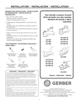 Gerber G0043153 Manual de usuario
