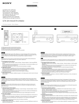 Sony STR-DN850 Manual de usuario
