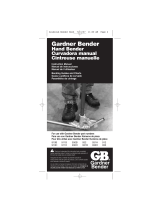 Gardner Bender 923 Manual de usuario