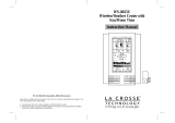 La Crosse Technology WS-8025CH Manual de usuario