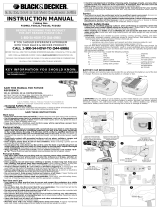 Black & Decker FSD122 Manual de usuario