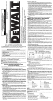 DeWalt D25213K Manual de usuario