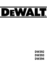 DeWalt DW394 T 4 El manual del propietario