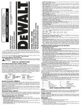 DeWalt DW887-220 Manual de usuario