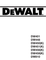 DeWalt DW456 Manual de usuario