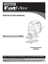 Stanley FME340 Manual de usuario