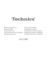Technics SUC700 El manual del propietario