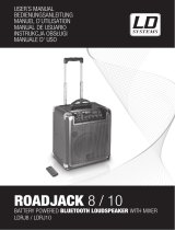 LD Sys­tems RJ10 Road Jack 10 Portable Speaker Manual de usuario