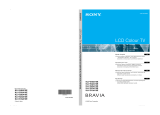Sony KLV-S26A10E El manual del propietario