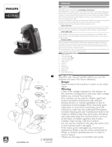 SENSEO® HD7818/82 Manual de usuario