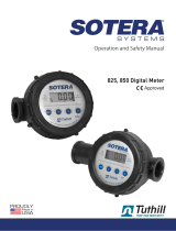 SOTERA 825 Instrucciones de operación