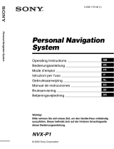 Sony NVX-P1 El manual del propietario