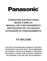 Panasonic TX40C320E El manual del propietario