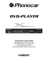Phonocar VM015 El manual del propietario
