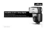 Metz mecablitz 52 AF-1 digital Sony El manual del propietario