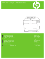 HP Color LaserJet CP2020 Serie Manual de usuario