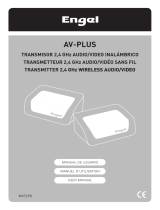 Engel Transmisor AV-PLUS + mando universal 7 en 1 Manual de usuario