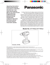 Panasonic EY79A2 El manual del propietario