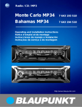 Blaupunkt Monte Carlo MP34 El manual del propietario