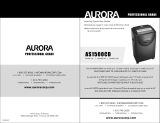 Aurora AS1500CD Operating Instructions Manual