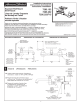 American Standard 7295252F15.002 Guía de instalación