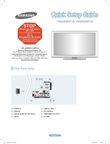 Samsung PN50B400P3D Manual de usuario