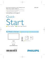 Philips 19PFL2409/F8 Guía de inicio rápido