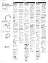 Sony ICF-C317 El manual del propietario