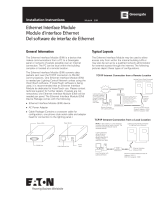 Cooper Lighting Ethernet Interface Module, EIM Guía de instalación
