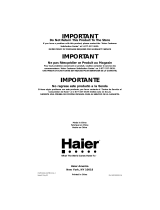 Haier HVFM102A Manual de usuario