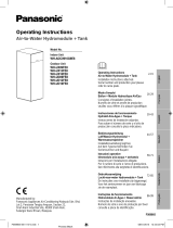 Panasonic WH-ADC0916G9E8 El manual del propietario