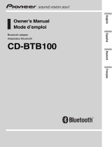 Pioneer CD-BTB100 Manual de usuario