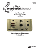 ESAB MultiPower 460 Pulse Upgrade Kit Guía de instalación