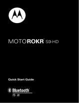 Motorola S9-HD - MOTOROKR - Headset Guía de inicio rápido