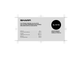 Sharp EL1611E Instrucciones de operación