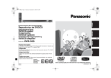 Panasonic DVDS33 El manual del propietario