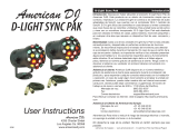 ADJ D-Light Sync Pak Manual de usuario