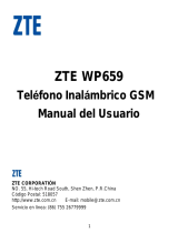 ZTE WP659 Manual de usuario