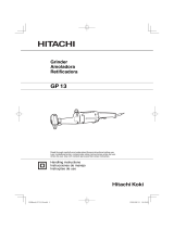 Hitachi Koki GP 13 Manual de usuario