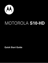 Motorola S10-HD Guía de inicio rápido