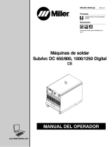 Miller SUBARC DC 650/800, 1000/1250 DIGITAL POWER SOURCES El manual del propietario