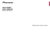Pioneer AVH-180DVD Manual de usuario