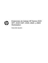 HP Z820 Workstation El manual del propietario