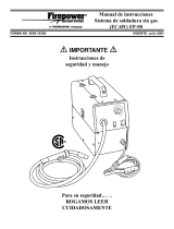 Firepower FP-90 Gasless Welding System (FCAW) Manual de usuario