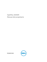 Dell OptiPlex 3040 El manual del propietario