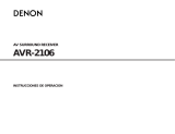 Denon AVR-2106 Guía del usuario