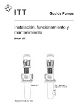 ITT Goulds Pumps VIC Instrucciones de operación